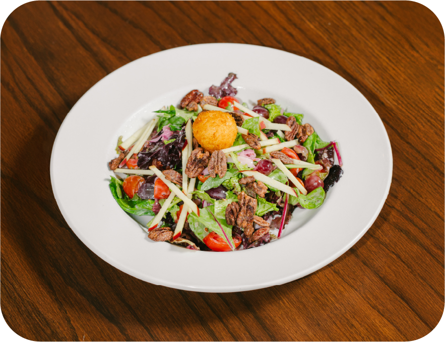 Seasonal fresh ingredients